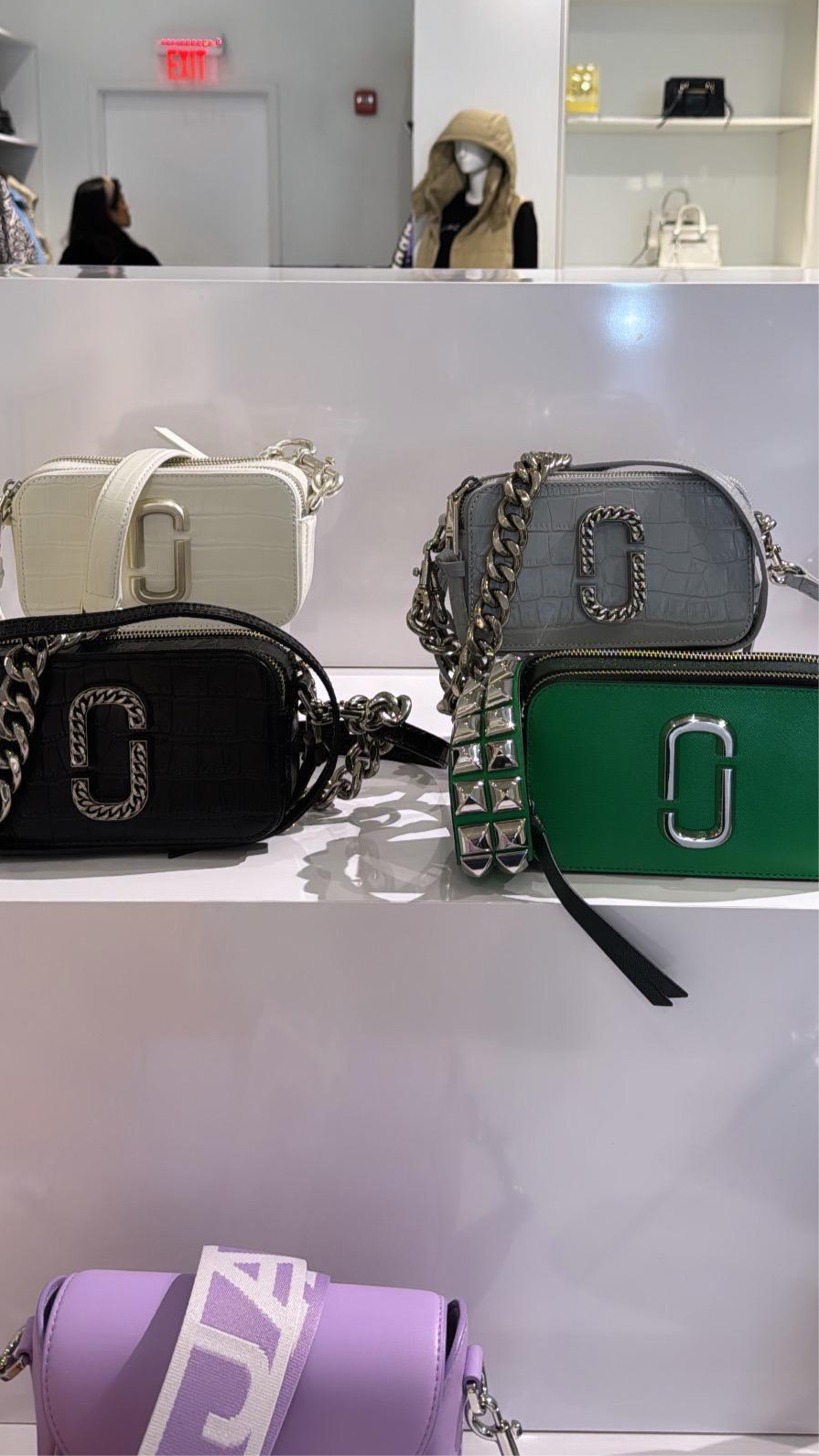 Marc Jacobs Croc. Schnappschuss