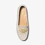 Mocasín con logotipo tachonado Fulton de Michael Kors