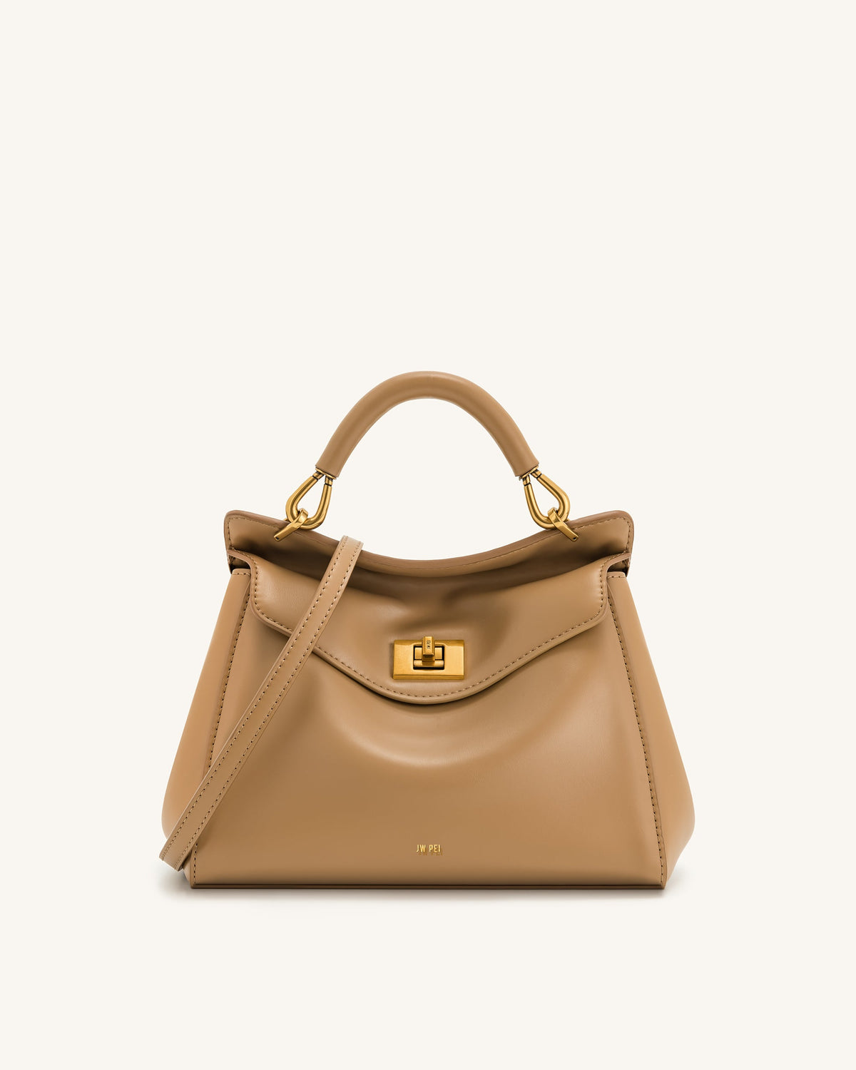 JW PEI Lucia Classic Top Handle Bag - Brown