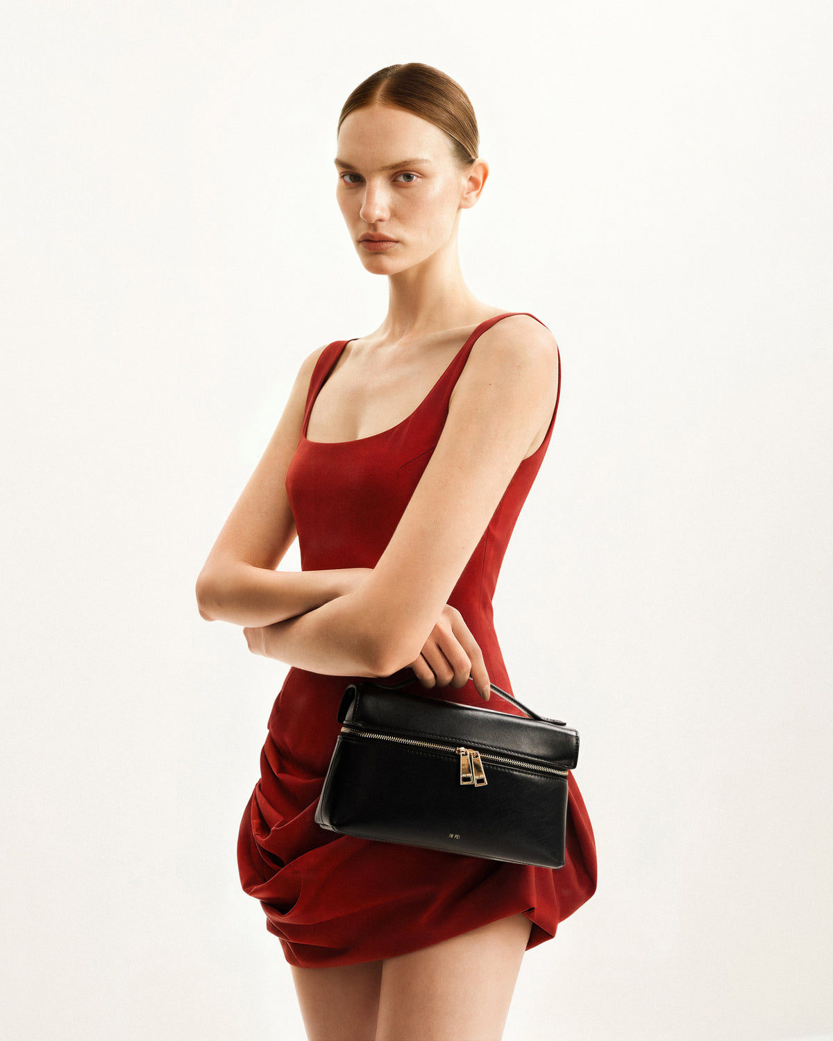 JW PEI Thea Top Handle Bag - Black detail