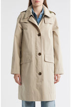 Barbour Women's Hebrides Longline Waterproof Jacket with Removable Hood