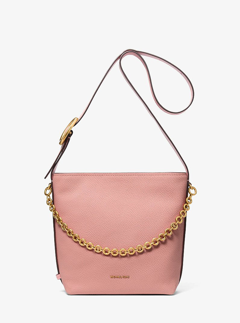 Michael Kors Nolita Small Pebbled Leather Bucket Tote Bag