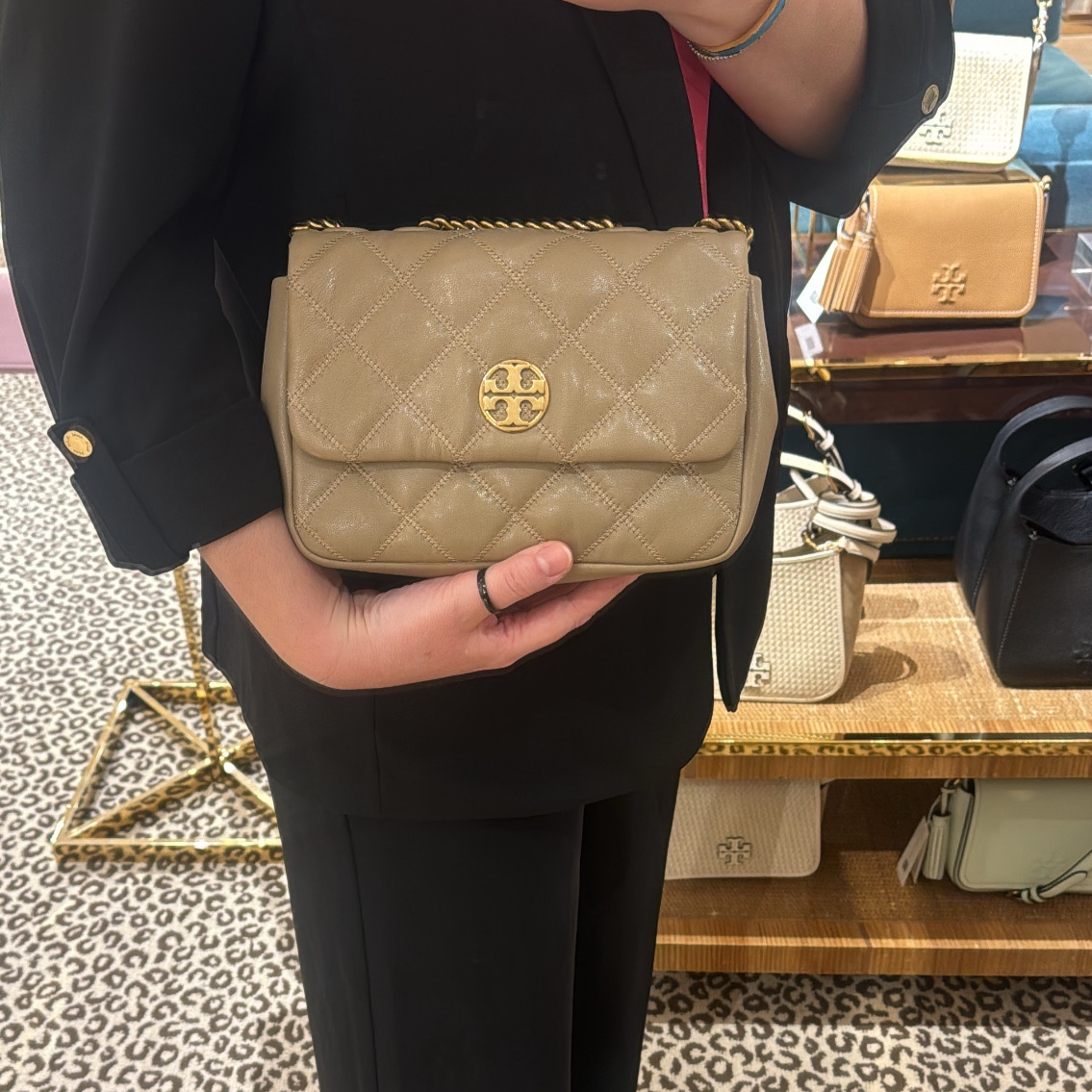 Bolso de hombro pequeño Willa de Tory Burch para niño