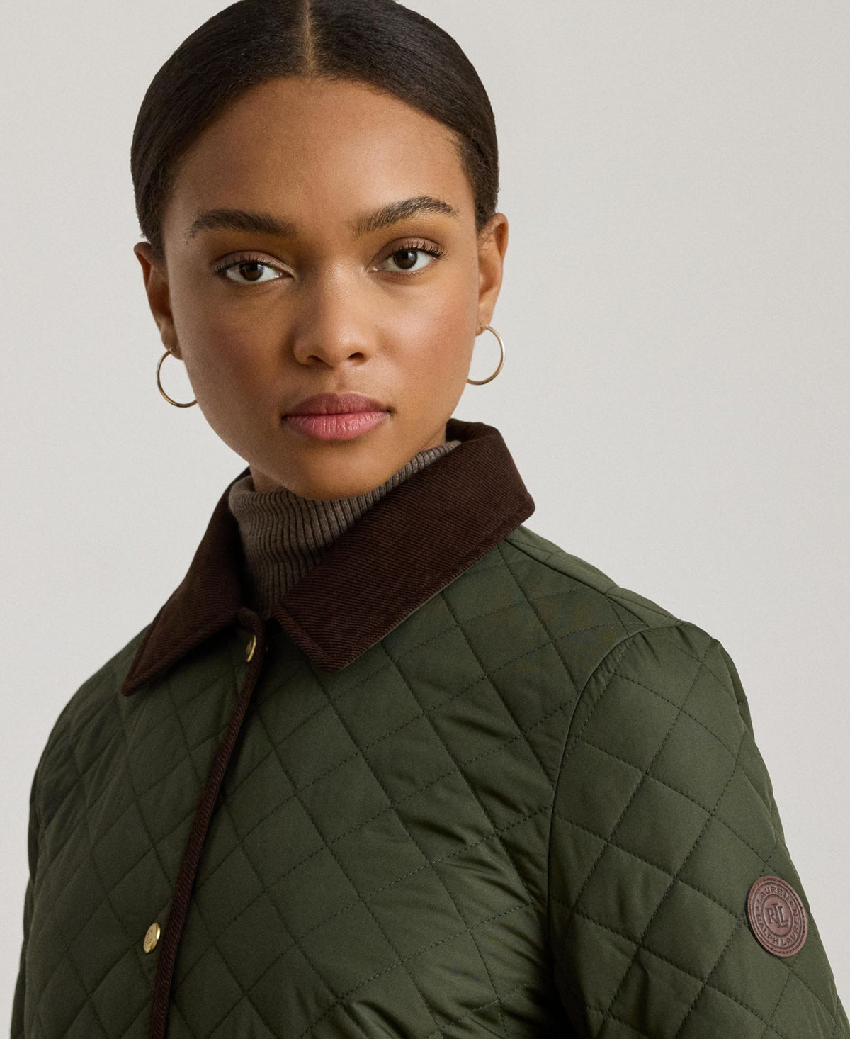 Ralph Lauren Women's Quilted Coat - Litchfield Loden