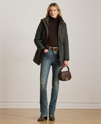 Ralph Lauren Women's Hooded Anorak Quilted Coat - Litchfield Loden