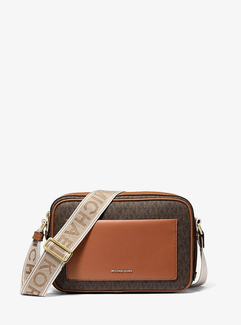 Michael Kors Maeve Large Signature Logo Crossbody Bag