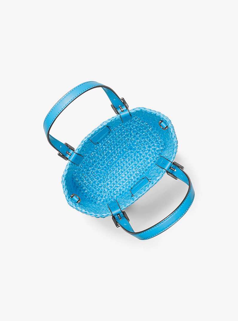 Michael Kors Quinn Extra-Small Hand-Crocheted Crossbody Bag