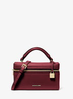 Jana Extra-Small Convertible Crossbody Bag - Leather / Deep Red