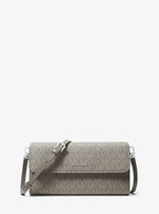 Michael Kors Jet Set Small Signature Logo Convertible Crossbody Bag