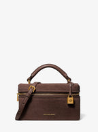 Jana Extra-Small Convertible Crossbody Bag - Leather / Chocolate