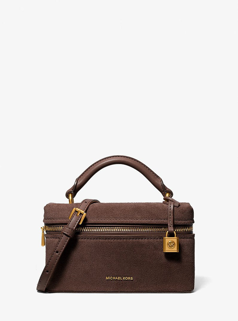 Jana Extra-Small Convertible Crossbody Bag - Leather / Chocolate