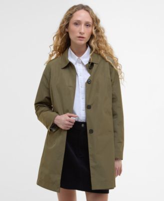 Barbour Women's Babbity Showerproof Reversible Jacket - Dusky Green/Ancient