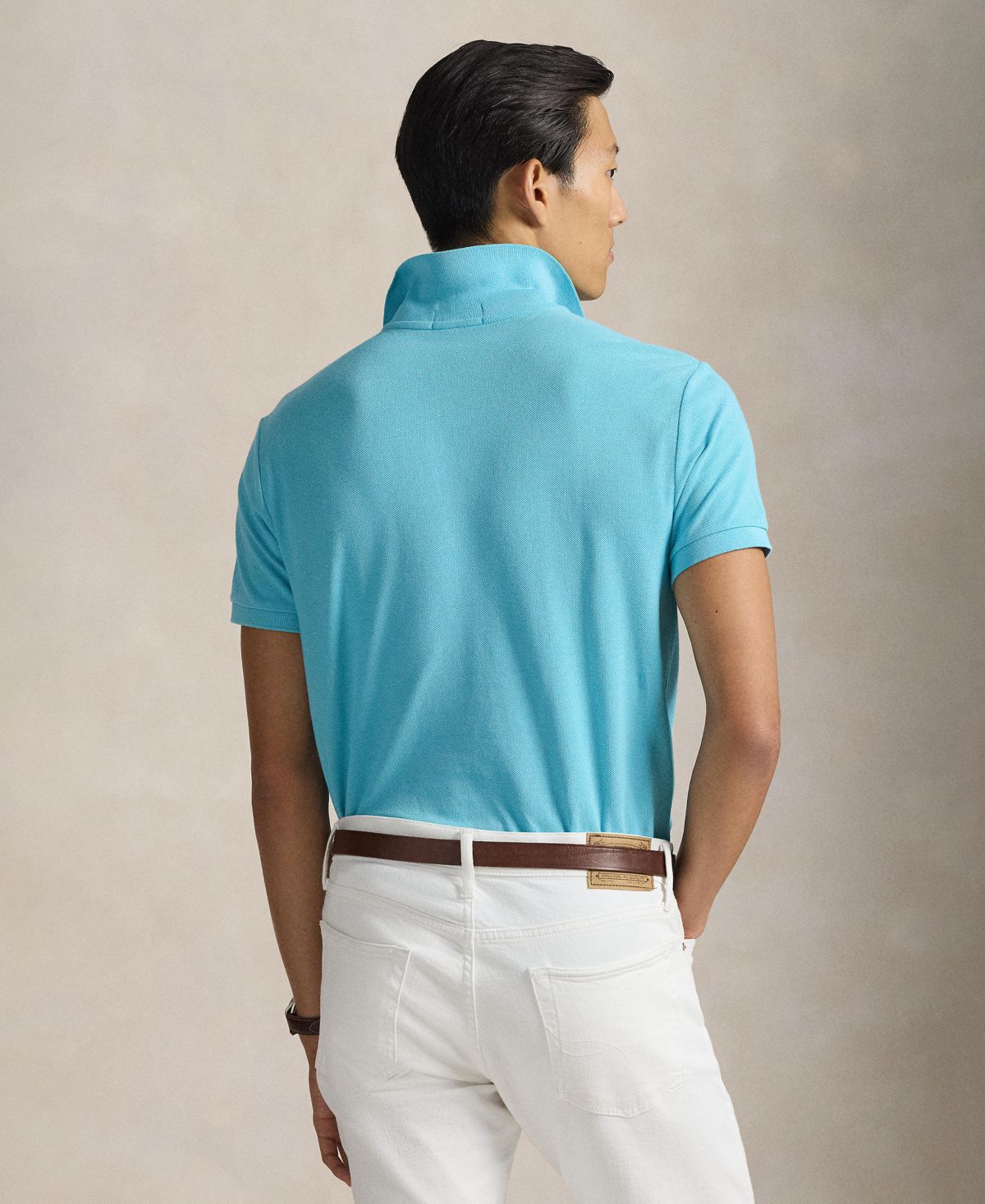 Ralph Lauren Men's Classic-Fit Cotton Polo Shirt - Perfect Turquoise
