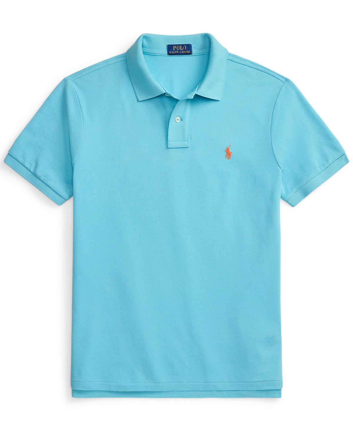 Ralph Lauren Men's Classic-Fit Cotton Polo Shirt - Perfect Turquoise