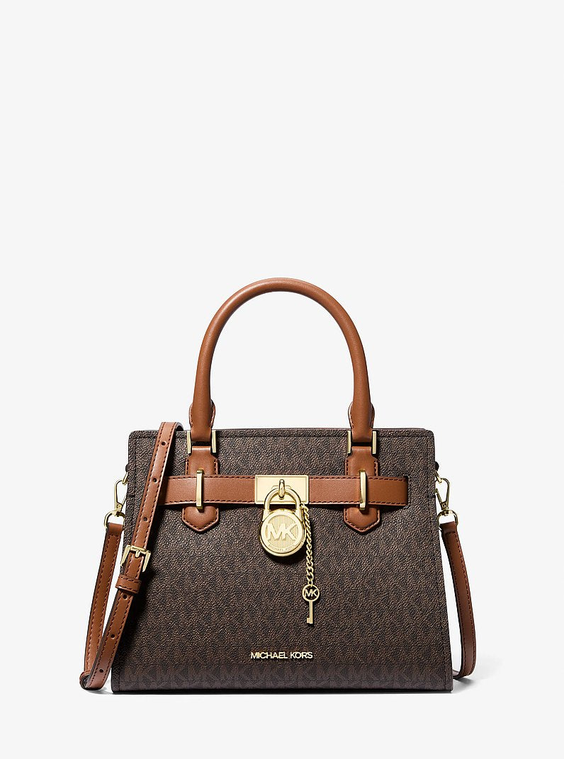 Michael Kors Landon (Hamilton) Küçük Deri Satchel Çanta