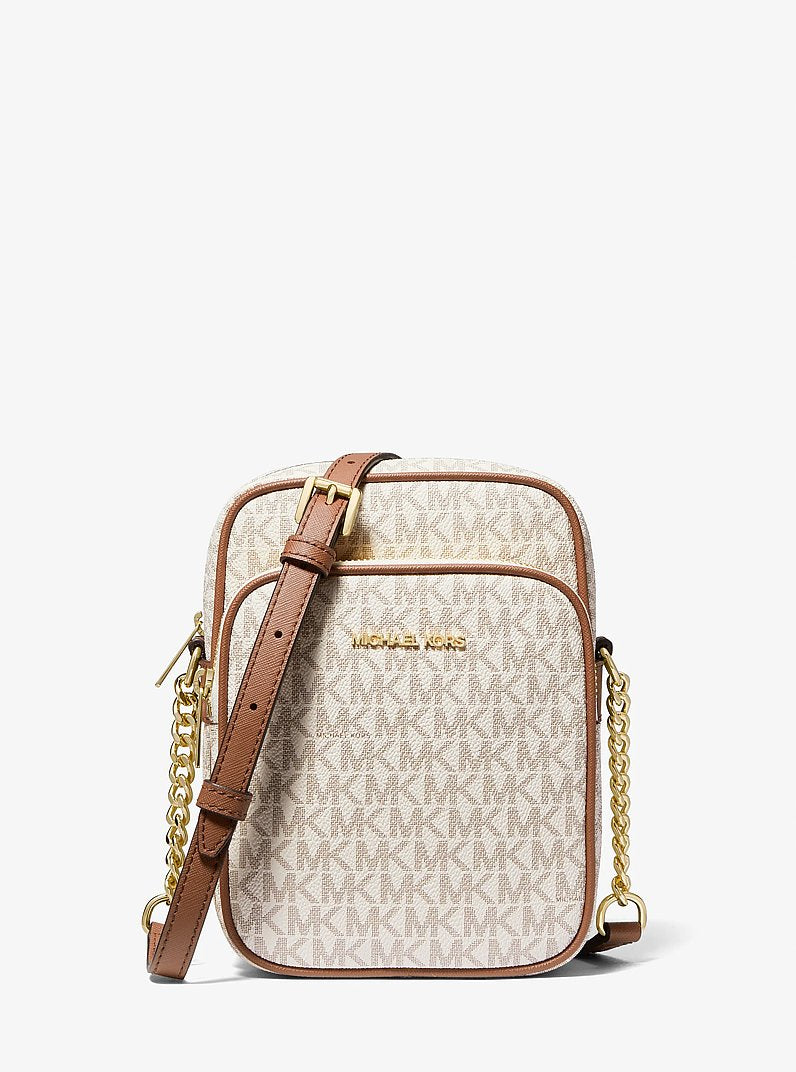 Michael Kors Jet Set Travel Medium Logo Crossbody Bag