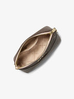 Jet Set Travel Medium Logo Dome Crossbody Bag - Powder Blush 2
