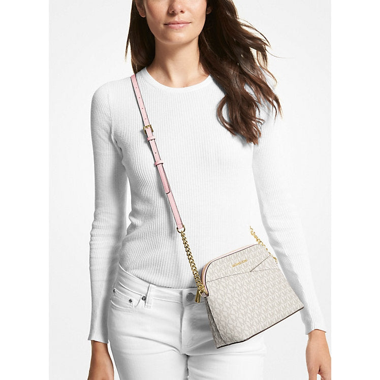 Michael Kors Jet Set Seyahat Orta Boy Kubbe Çapraz Çanta