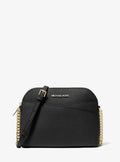 Michael Kors Jet Set Travel Medium Dome Crossbody Bag - Black