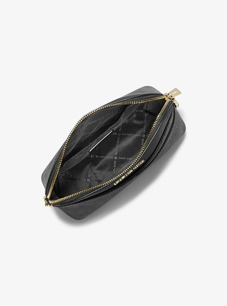 Michael Kors Jet Set Travel Medium Dome Crossbody Bag - Black 2