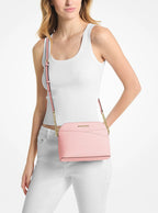 Michael Kors Jet Set Travel Medium Dome Crossbody Bag - Powder Blush 3