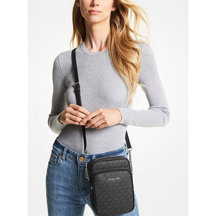 Michael Kors Jet Set Seyahat Orta Logolu Çapraz Çanta