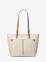 Michael Kors Jet Set Medium Logo Pocket Tote Bag - Vanilla