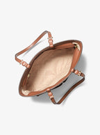 Michael Kors Jet Set Medium Logo Pocket Tote Bag