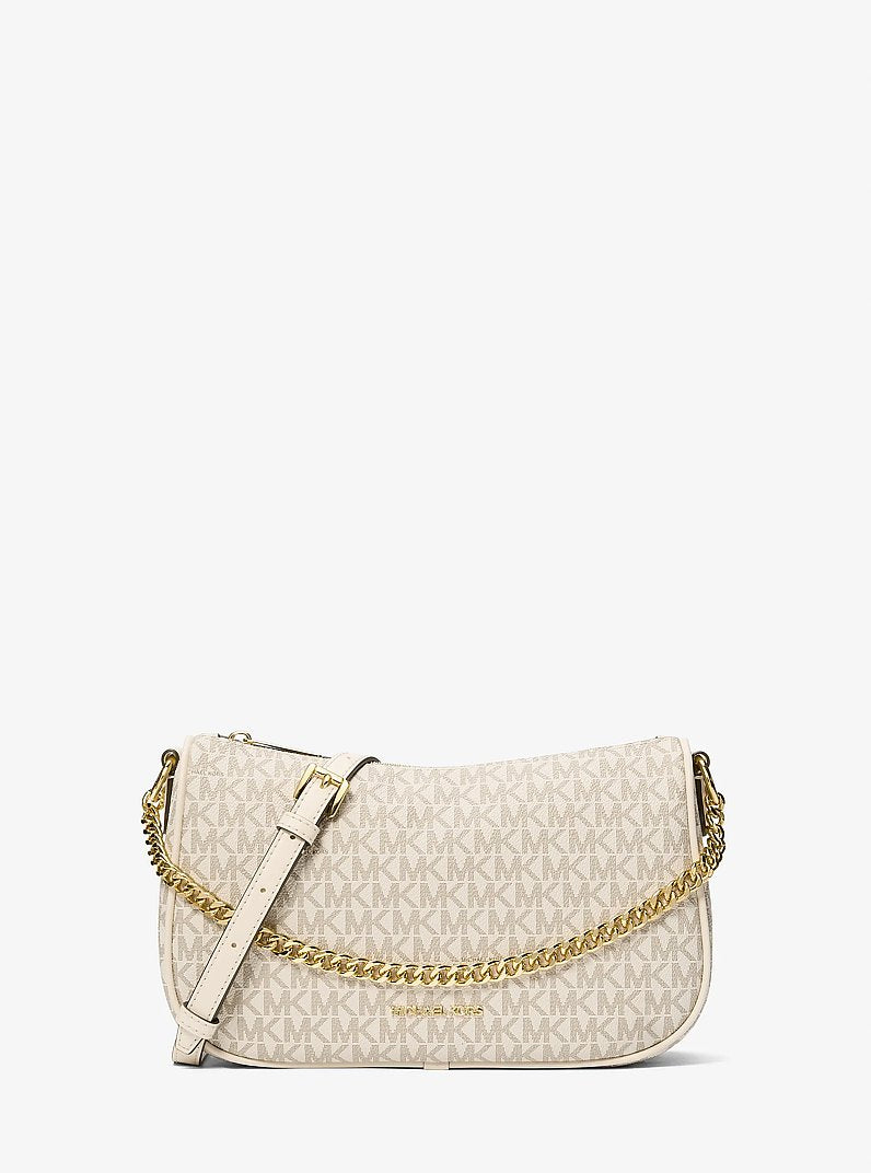 Carmela Medium Convertible Crossbody - Signature Logo Lt Crm Multi