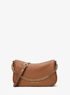 Carmela Medium Convertible Crossbody - Pebbled Leather Luggage