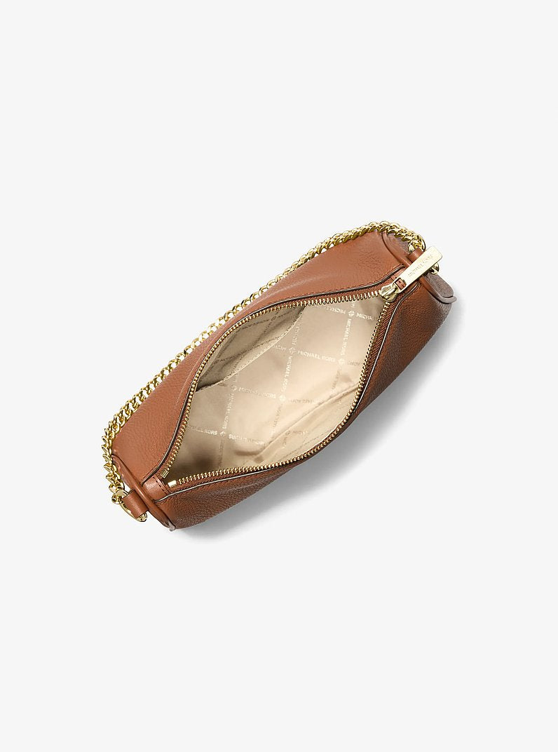 Carmela Medium Convertible Crossbody - Pebbled Leather Luggage 2