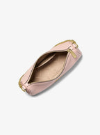 Carmela Medium Convertible Crossbody - Pebbled Leather Powder Blush 2