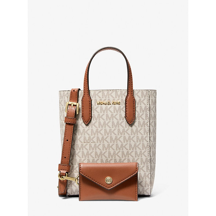 Michael Kors Vincent Extra-Kleine Logo-Umhängetasche mit Kartenetui