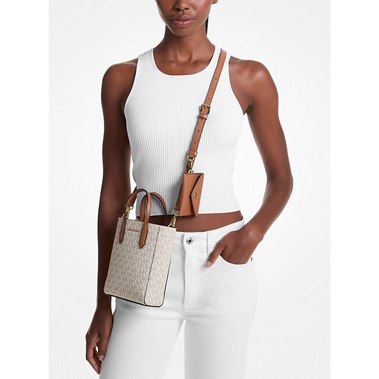 Michael Kors Vincent Extra-Kleine Logo-Umhängetasche mit Kartenetui