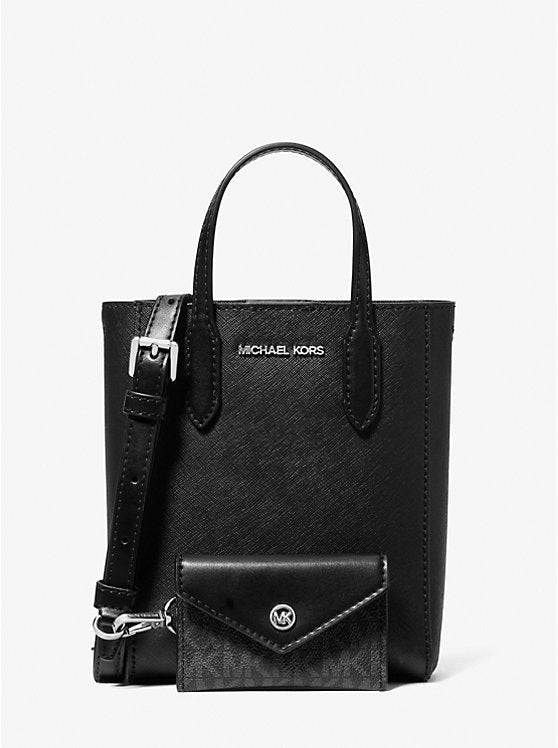 Michael Kors Vincent Extra-Small Saffiano Leather Crossbody Bag With Card Case
