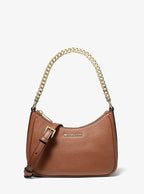 Michael Kors Jet Set Travel Small Pebbled Leather Convertible Crossbody Bag