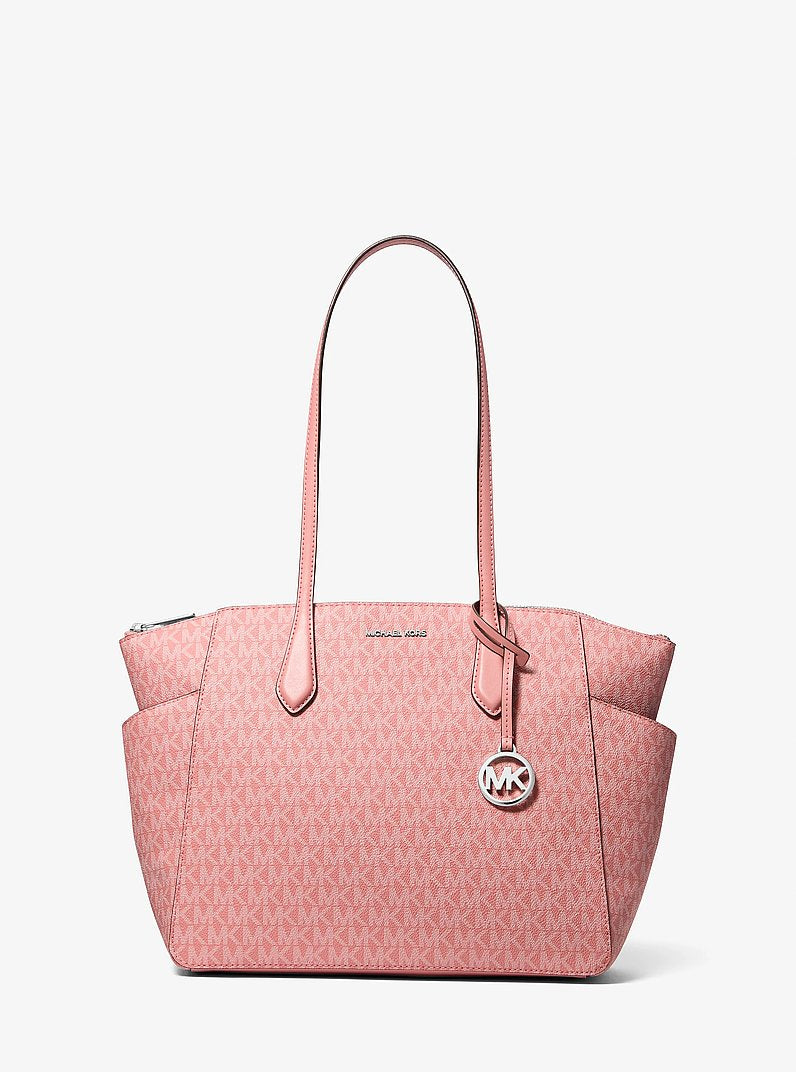Michael Kors Marilyn Medium Signature Logo Tote Bag