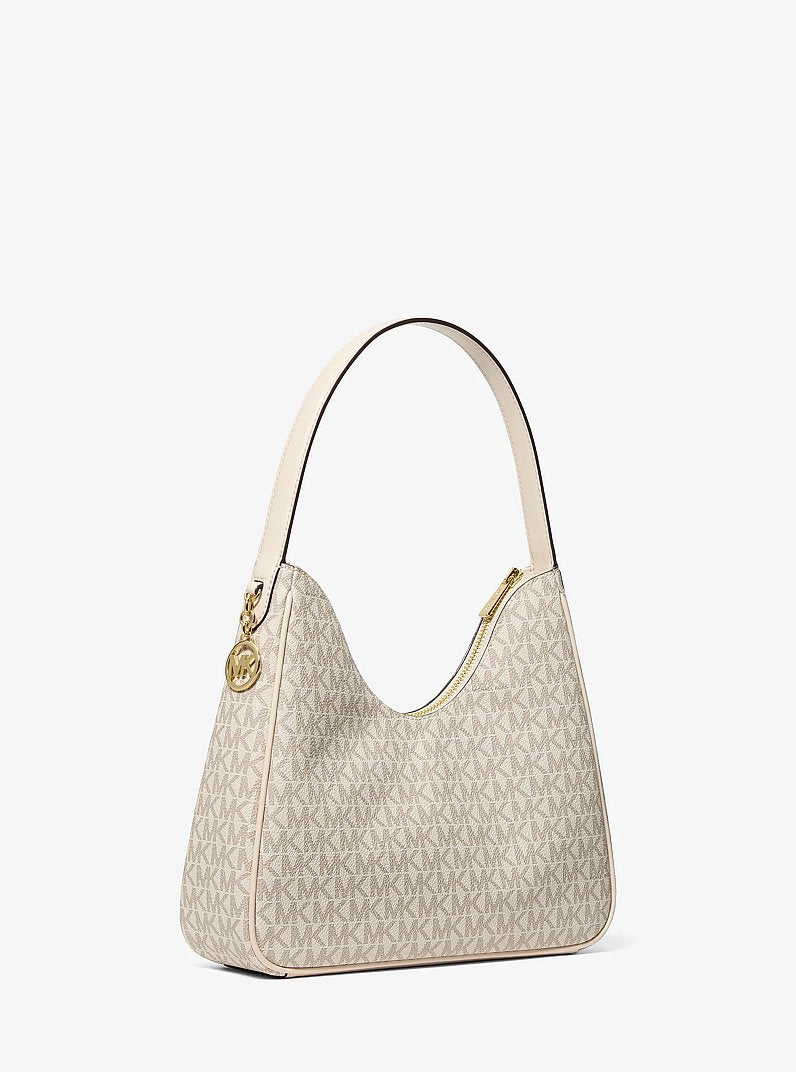 Nayla Small Hobo - Signature Logo Lt Crm Multi 3