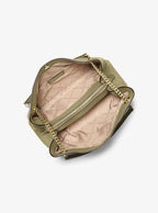Michael Kors Christina Medium Signature Logo Messenger Bag