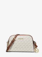 Michael Kors Ashton Extra-Small Signature Logo Camera Crossbody Bag - Vanilla