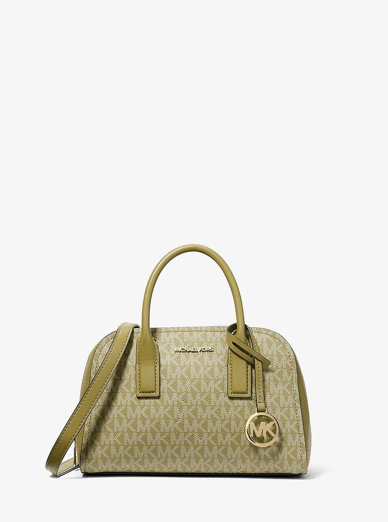 Michael Kors Ashton Small Signature Logo Messenger Bag - Oregano