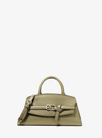 Michael Kors Greta Small Leather Satchel
