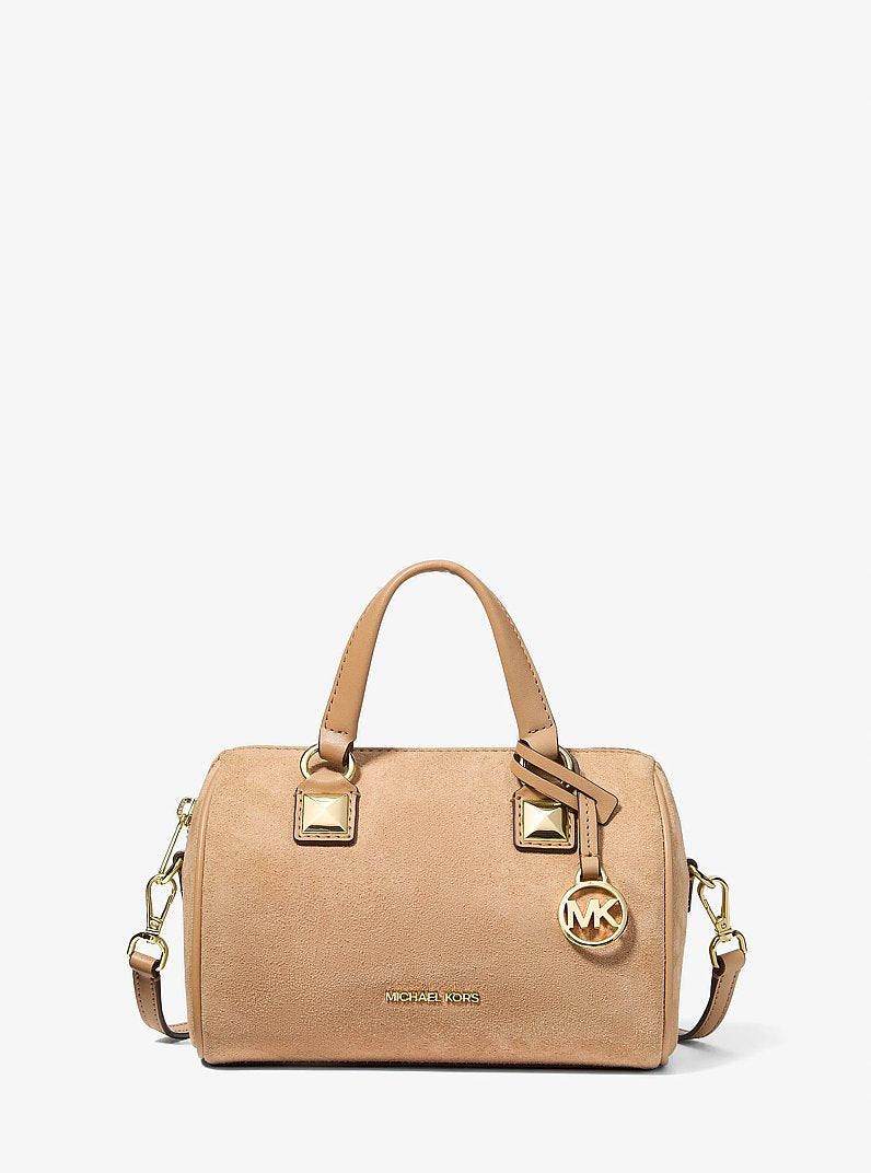 Michael Kors Grayson Küçük Pebbled Deri Duffel Çapraz Askılı Çanta