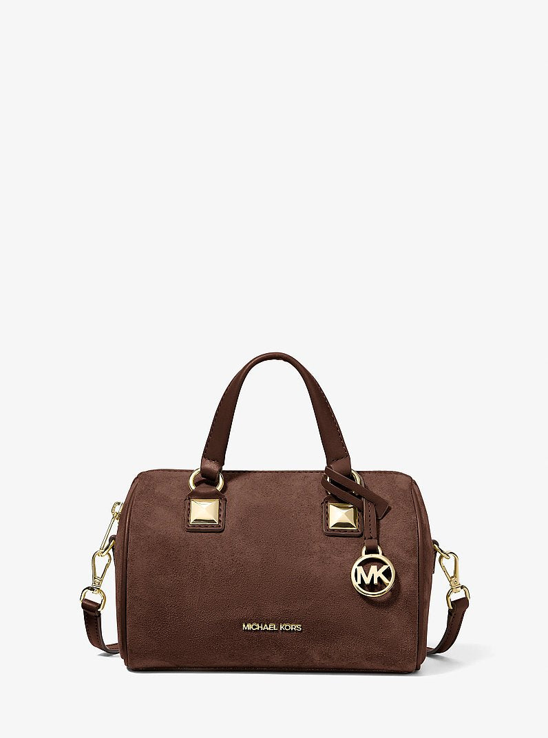 Michael Kors Grayson Küçük Pebbled Deri Duffel Çapraz Askılı Çanta