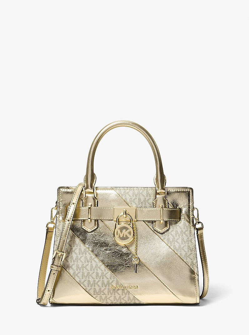 Michael Kors Landon (Hamilton) Küçük Deri Satchel Çanta