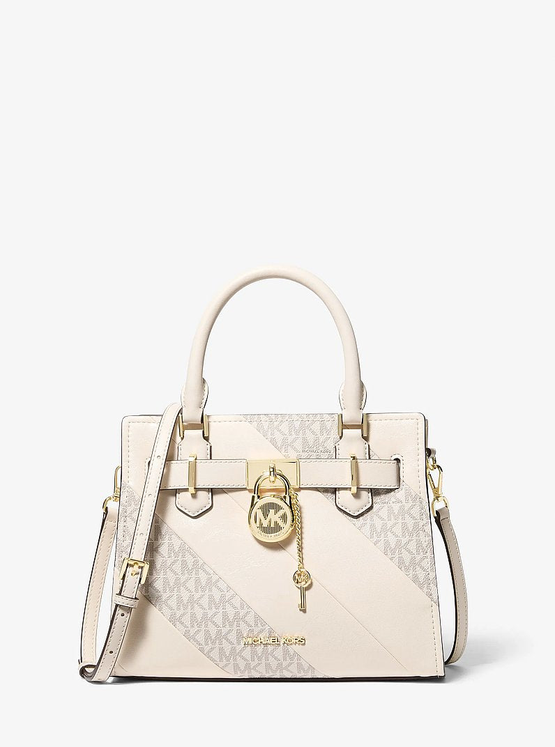 Michael Kors Landon (Hamilton) Küçük Deri Satchel Çanta