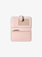 Michael Kors Jet Set Travel Medium Pebbled Leather Billfold Wallet