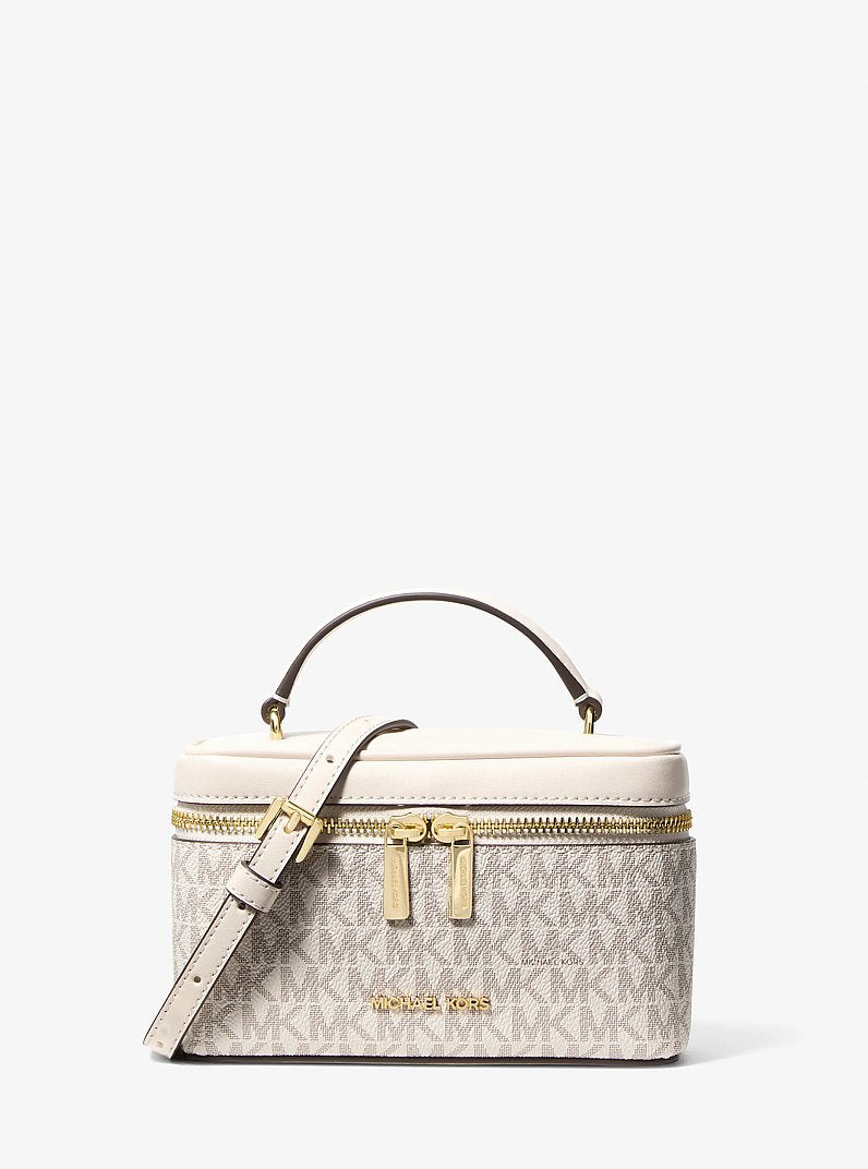 Vivi Small Vanity Crossbody Bag - Signature Logo / Lt Crm Multi