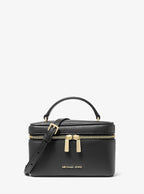 Vivi Small Vanity Crossbody Bag - Smooth / Black