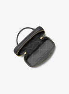 Vivi Small Vanity Crossbody Bag - Smooth / Black